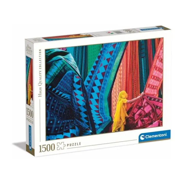 PUZZLE 1500 PIEZAS FLUTTERING TISSUES DE CLEMENTONI - 1