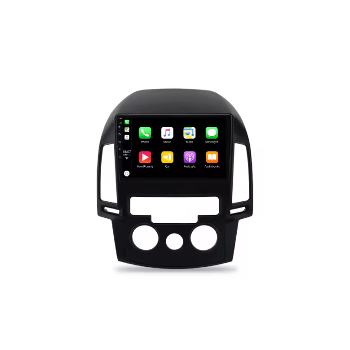 AWESAFE inalámbrico CarPlay Android Auto Radio para Hyundai I30 2006 2007 2008 2009 2010 2011 coche reproductor multimedia GPS 2 din autoradio volante controles RDS Bluetooth - 1