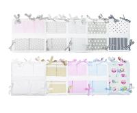 Vizaro - Organizador con Bolsillos para Cuna - Acolchado - 100% Algodón - Hecho UE, OekoTex - details 0