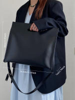 Bolso De Hombro Grande Para Mujeres Simple Y Elegante Bolso De Trabajo Y Estudio Bolso De Documentos Para Portátil Bolso De Moda De Cuero PU - details 4