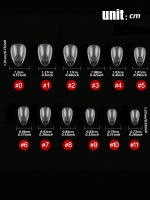 120PCS Uñas De Coffin Largas Y Curvas Extra Largas Cubiertas Mitad Uñas De Acrílico Profesional Uñas Falsas De Plástico Para Manicura Casera - details 3