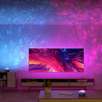 Proyector De Luz Nocturna LED Con Patrón De Agua Y Estrellas Aurora Para Decoración De Habitaciones Lámpara De Noche Con Proyección De Luna Y Estrellas Mini Proyector De Estrellas Para Ambiente - details 3