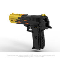 Pistola Desert Eagle De Bloques Constructibles 1.0 Disparo Single Shot Modelo MOC Juguetes Para Niños Regalos De Navidad - details 2