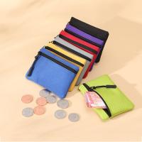 Bolsa De Monedas Mini De Tela Algodón Para Hombres Y Mujeres Cierre De Cremallera Estilo Casual Color Sólido Bolsa De Almacenamiento Para Niños - details 9