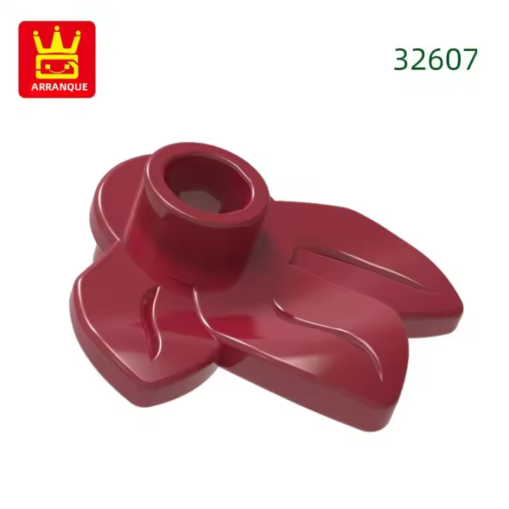 Bloques De Construcción Compatible Con Legos Wange 438Pcs Hoja De Planta 3 Hojas 1x1 Redonda Accesorios De Color Para Niños Juguetes DIY - 1