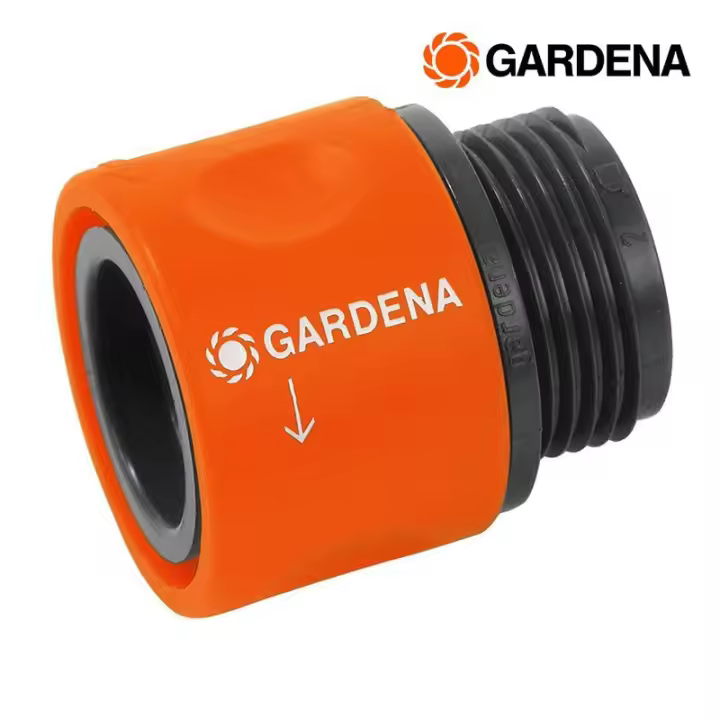 Conector Rosca Macho 26,5mm (3/4") para Manguera al Adaptador (Blíster) Gardena - 1
