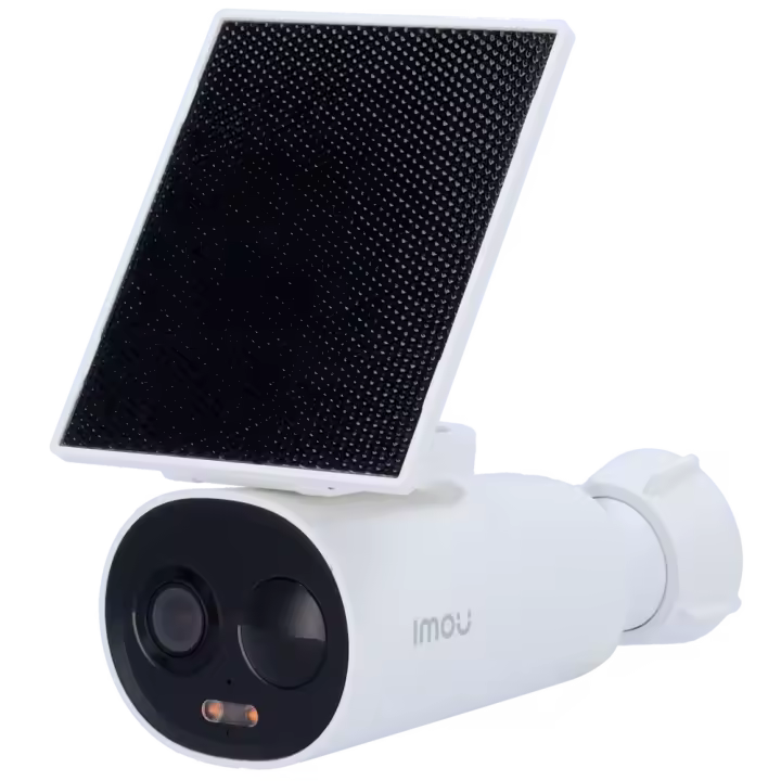 Cámara Wifi a Batería Imou 3 Megapixel Panel Solar Integrado Lente 2.8 mm / IR 15m Detección de humanos por PIR Audio Bidireccional / Sirena App Imou Life y Dahua - 1