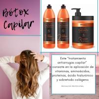 Pack de  Champú y Mascarilla de Botox Therapy + Hyaluronic Complex , Prosalon Professional, Para cabello con porosidad media y alta. Pack Regenerador de la estructura  capilar. Con Ácido Hialurónico, Oligoelementos y Aceite de Tsubaki. Uso Profesional. - details 7