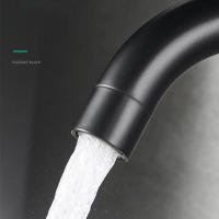 Grifo De Baño De Acero Inoxidable 304 Mezclador De Agua Caliente Y Fría Con Rotación De 360 Grados Monohandle Moderno - details 19