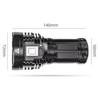 Linterna de Mano Recargable Portatil LED De Alta Potencia 4 Modos - Maxia Market - details 0