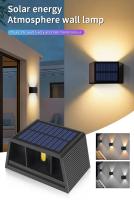 Lámpara De Pared Solar Moderna 10W COB IP65 Impermeable Para Exterior Decoración De Jardín Patio Valla Ambiente - details 0