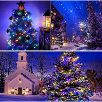 Luces De Navidad Faeirys LED Cadena Bluetooth WS2812B RGBIC Direccional Música Garlanda Decoración De Fiesta Boda USB DC5V Control Remoto Y APP - details 15