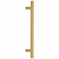vidaXL Tiradores para armarios 10 uds acero inoxidable dorado 160 mm - details 4