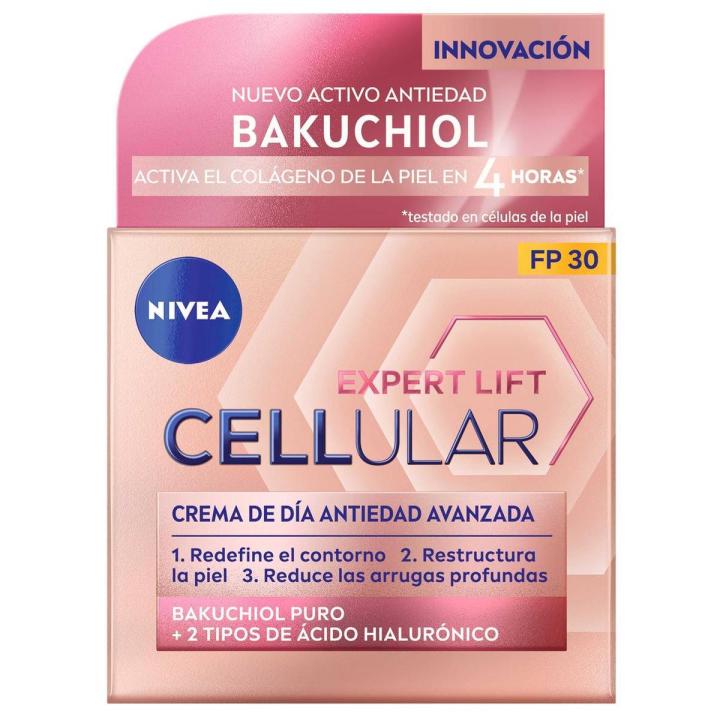 NIVEA Hyaluron Cellular Filler Crema de Día FP30 Elasticidad & Antigravedad 50ml