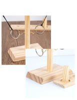 Juego De Tiro De Anillos Para Adultos Juego De Mano Y Anillo Hecho a Mano En Madera Juego De Exterior E Interior Decoración De Patio Juegos De Jardín - details 6