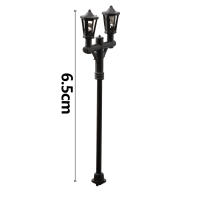 10x Luces De Calle Para Modelo Escala 1:100 Lámpara De Jardín Patio Escenario De Tren 60mm Accesorios De Disposición 3V Suministro - details 3