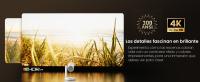 Proyectores portable 4k Android Wifi 11.0 integrado Netflix certificado ETOE, proyector de techo giratorio 300ANSI/Auto Keystone/compatible con Chromecast/5G WiFi, home cinema inalámbrico televisión smart tv - details 2