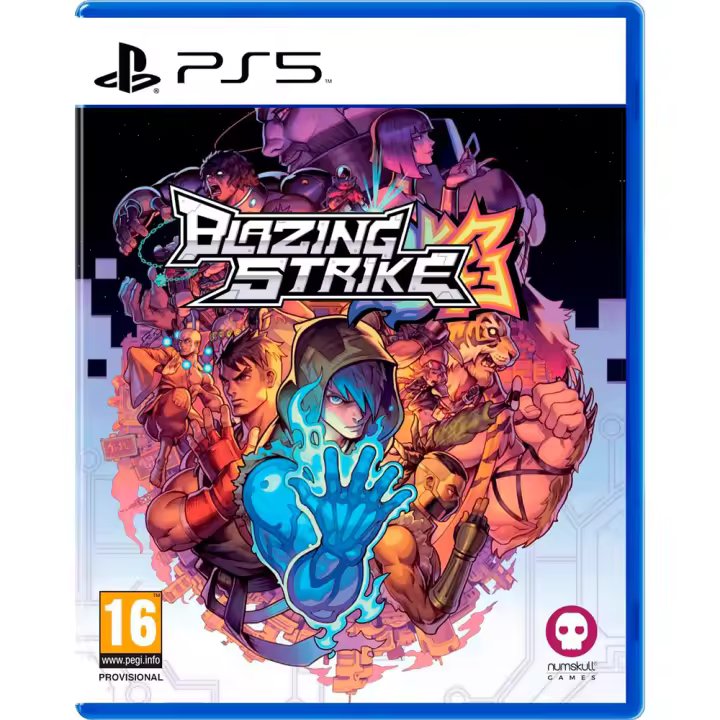 BLAZING STRIKE PS5 - Nuevo a Estrenar - PAL España - Meridiem Games - Juego de Lucha 2D - PREVENTA - Lanzamiento 18/10/24 - 1