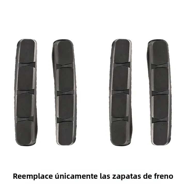 ZTTO Zapatos De Freno Para Bicicleta De Carretera Caliper Hoof Reemplazable Pads De Goma En CNC Bloque Para Rines De Aluminio Sistema De Freno Por Fricción - 1