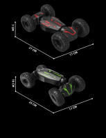 Coche De Acrobacia Remoto 4WD Con Control Por Movimiento De Reloj RC Coche De Escalada Para Niños Con Luces Y Spray Regalo De Cumpleaños Y Navidad - details 12