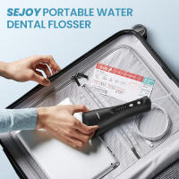 Sejoy Water Flosser Cordless Oral Irrigator Para Limpieza Dental Con 5 Brocas Dentales Portátil Para Viaje Y Hogar IPX7 - details 11