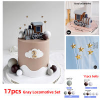 Topper De Pastel De Tren Marrón Con Animales Para Niños Decoración De Cumpleaños Bebé Fiesta De Aniversario Con Giraffa Oso Elefante Mono - details 35