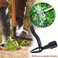 Herramienta De Riego Manual Aluminio Rastrillo De Hierba Remover Raíz Herramienta De Jardín Para Exterior Reemplazo De Cabeza De Rastreo - details 1