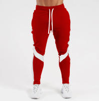Pantalones De Jogging Para Hombre Pantalones Deportivos Fitness Estilo Delgado Negro Ropa Deportiva Tracksuit Cintura Elástica - details 1