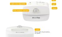 Lámpara Nocturna LED Con Sensor De Movimiento EU US Plug Para Dormitorio Toilet Hallway Kitchen Luz Nocturna Dimmerable Para Niños - details 4