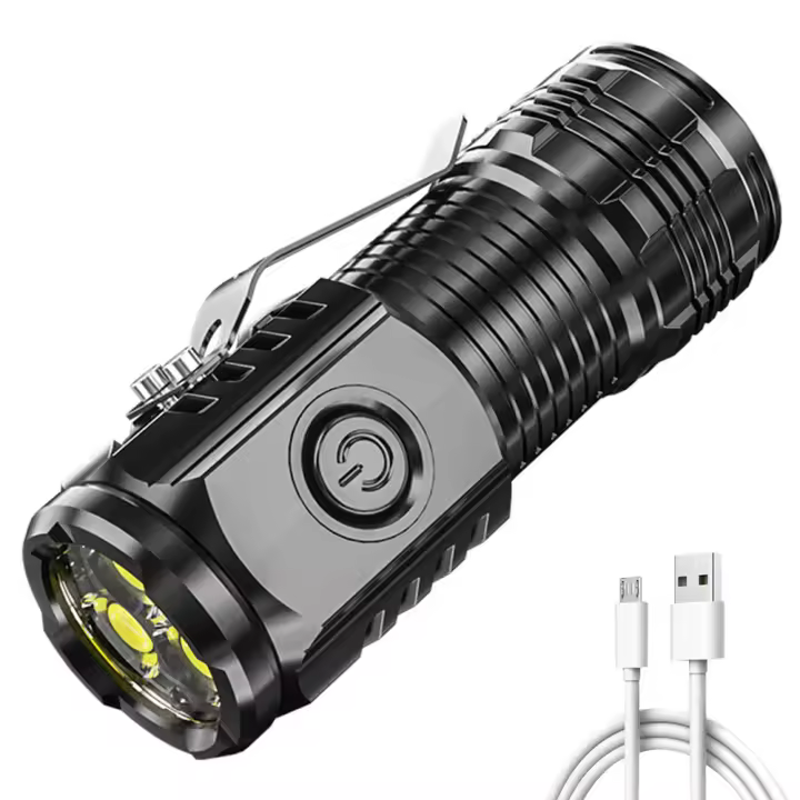 Linterna LED Super Brillante 300LM Recargable Para Reparación De Coches Y Camping Anti-Derrapante Con Luz De Trabajo Para Garage - 1