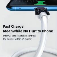 Cable USB Tipo C NNBILI 3pcs 5A Carga Rápida Para Teléfono Móvil Compatible Con Samsung S20 Huawei P40 Mate 30 Xiaomi Cord De Datos Tipo C PVC - details 4