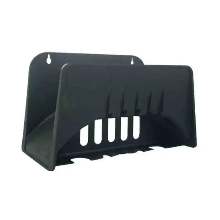 Suinga Soporte Plástico para Mangueras de Riego - Adaptable a Todas las Mangueras - Colocación en Pared - Capacidad para 25 Metros de Manguera de 15mm - Alta Calidad - 1