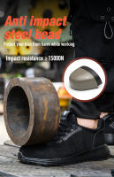 Zapatos De Seguridad Para Hombre Con Punta De Acero Indestructibles Y Protección Contra Punzadas Botas De Trabajo Ligeras Y Resistentes - details 6