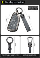 Funda De Cuero Para Llave De Coche Volkswagen VW Golf 8 MK8 ID-4 ID-6 Skoda Octavia A8 Seat Leon FR MK4 Cupra Cubierta De Carcasa De Llave De Fob - details 1
