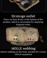 Bolsa De Almacenamiento Multifuncional Ligeramente Camuflada Para Equipo Molle Bolsa De Sundries Adecuada Para Caza Y Otros Uso - details 5