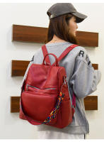 Mochila de cuero de alta calidad para mujer, bolso escolar para adolescentes y niñas, mochila de viaje de gran capacidad, nuevo diseño, 2023 - details 9