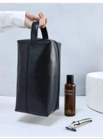 Bolsa De Cosméticos Para Viaje Organizador De Negocios Para Hombres Y Mujeres PU De Cierre De Cremallera Estilo Fashion Impermeable Portátil Con Almacenamiento Y Bolsa De Lavado - details 7