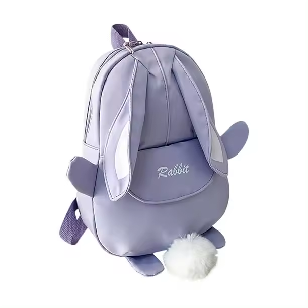 Lindo ligero niños mochilas para escuela niñas niños primaria kindergarten escuela bookbags púrpura - 1