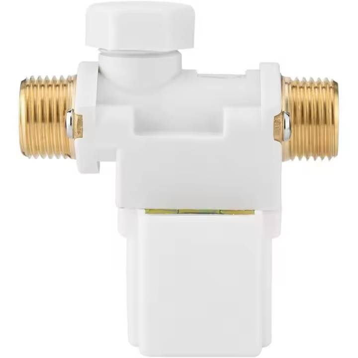 Válvula solenoide Eléctrica de 220 V CA, interruptor de válvula solenoide normalmente Cerrado para calentador de Agua Solar - 1