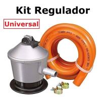 CM Kit Regulador Gas Butano con Valvula de Seguridad - Modelo Universal - Color Plata y Negro - Alta Durabilidad - details 0