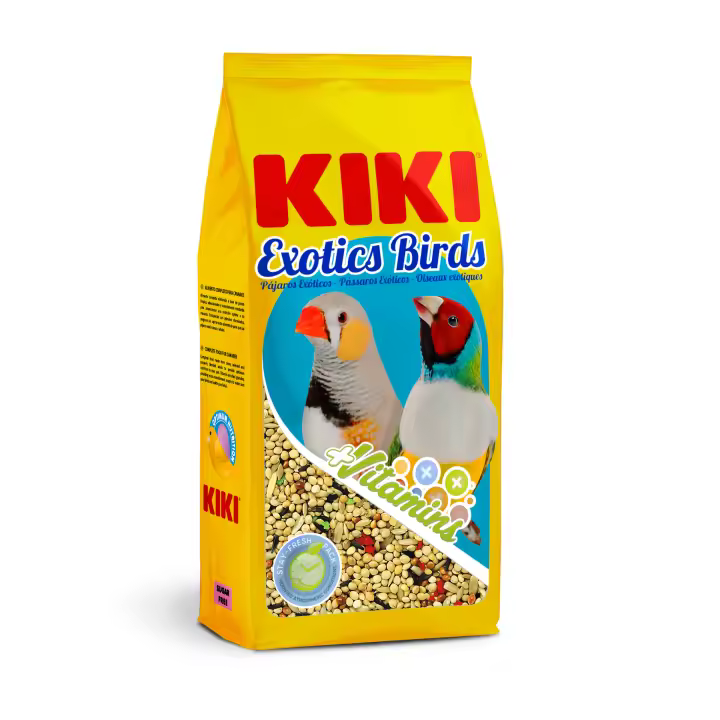 Kiki Exóticos - Alimento Completo para Pajaros Exoticos - 1