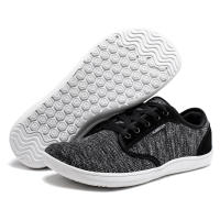 Zapatos Minimalistas Para Hombre HOBIBEAR Zapatillas De Moda Sin Talón | Calzado Plano | Amplio Ancho | Material Superior De Malla - details 9