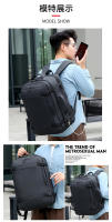 Mochara de viaje LExpandable with USB para hombre, Bolsa de Transporte aprobado por Vuelo para Aviones, Agua resistant to, duradera, 17 pulgadas, 2023 40 - details 11