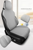 Fur Flip Car Seat Cover No Slip Breathable One-Piece Four Seasons Universal Cushion General Motors Leather Fiber Filling - details 2