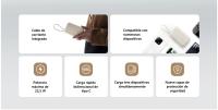 Xiaomi Power Bank 10000mAh Integrated Cable - Pocket Edition 22.5W, Powerbank Compacto con Cable Tipo-C y USB, Carga Rápida - details 1