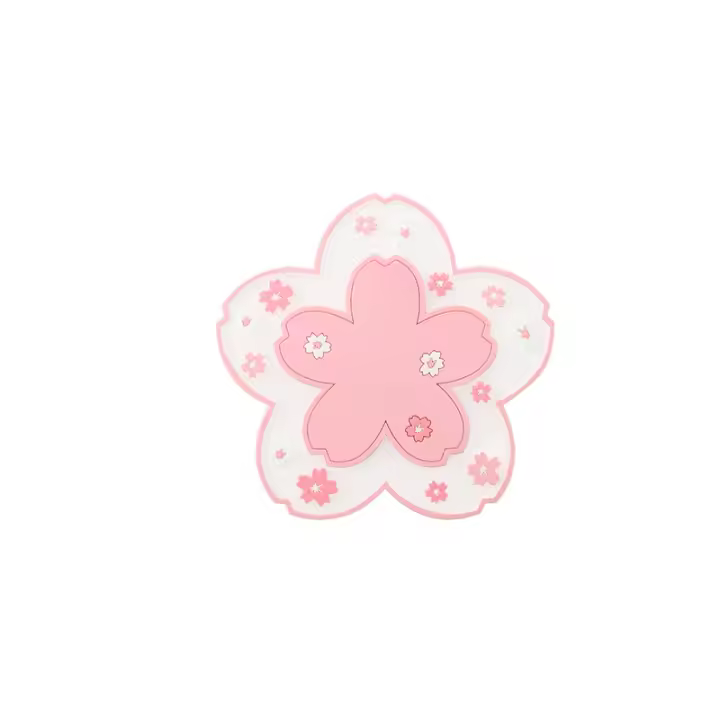 Alfombrilla De Comedor Con Diseño De Cerezo Aislante De Calor Coasters Antideslizantes Para Tazas Accesorios De Cocina Forma Irregular Material Plástico - 1