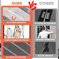 Nueva Cortina De Puerta Magnética Sin Perforar Anti-Mosquitos Insectos Y Moscas Cierre Automático Ventilación Doméstica Material De Malla De Nylon - details 9