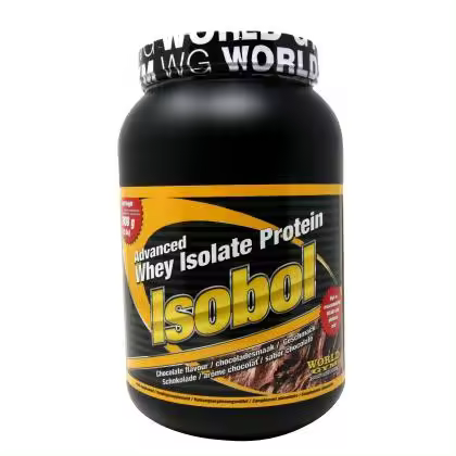 ISOBOL Advanced Whey Isolate Protein 908 gr/1.5kg/2.5kg -  Aislado de proteína de suero avanzado 90% - Aminoácidos BCAA y Glutamina - Máxima absorción, sin digestión -  World Gym - Olympus Sport Nutricion - 1