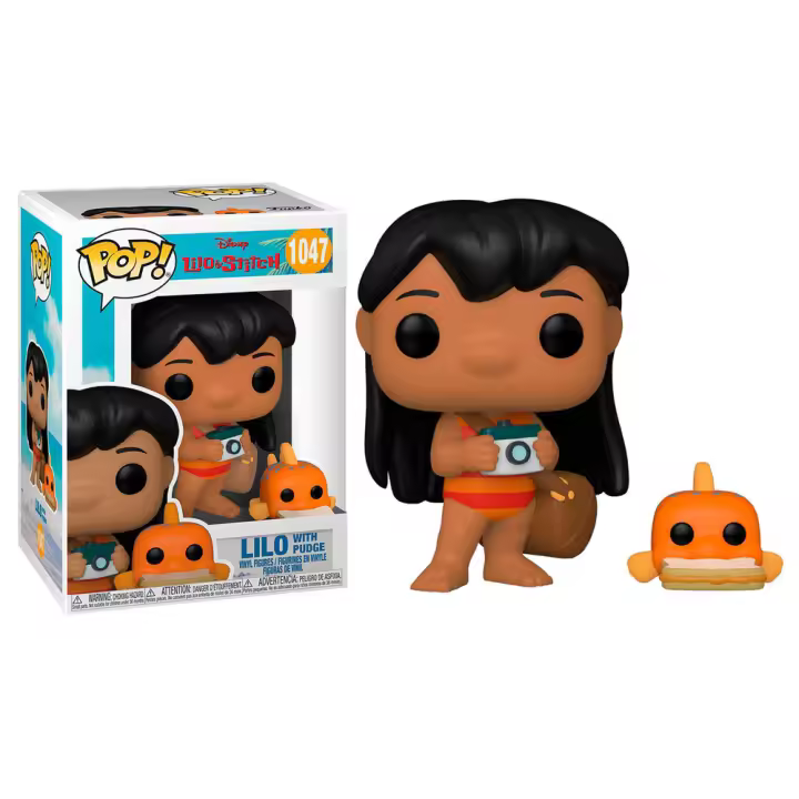 Funko POP! And Buddy: Lilo With Pudge - Lilo And Stitch - Figura de Vinilo Coleccionable - Idea de Regalo - Mercancia Oficial - Juguetes para Niños y Adultos - Movies Fans - MR POPYE - 1