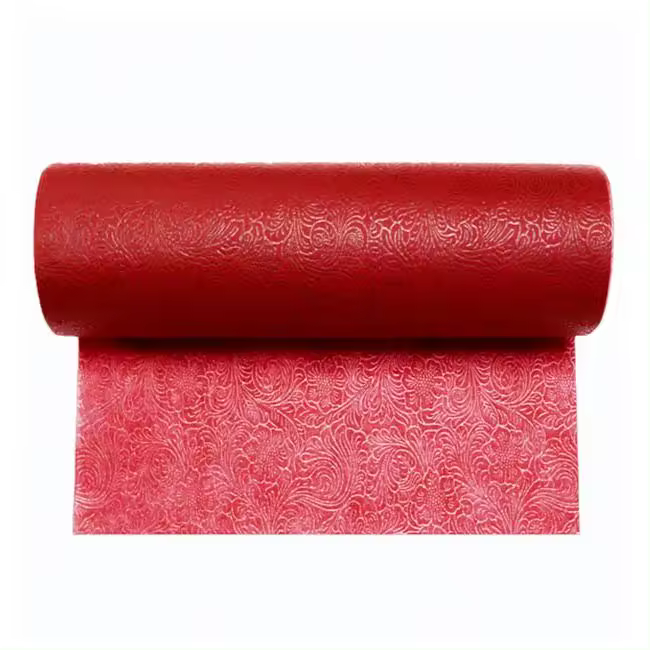 MONOUSO | Mantel Rollo TNT Plus Rojo 1,2x45m 60g P40cm (1 Ud) - 1